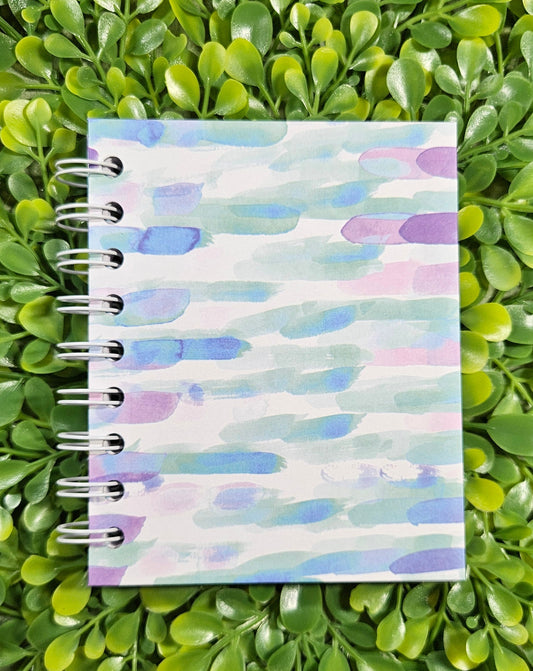 Watercolor Theme Handmade Wire-bound Notebook