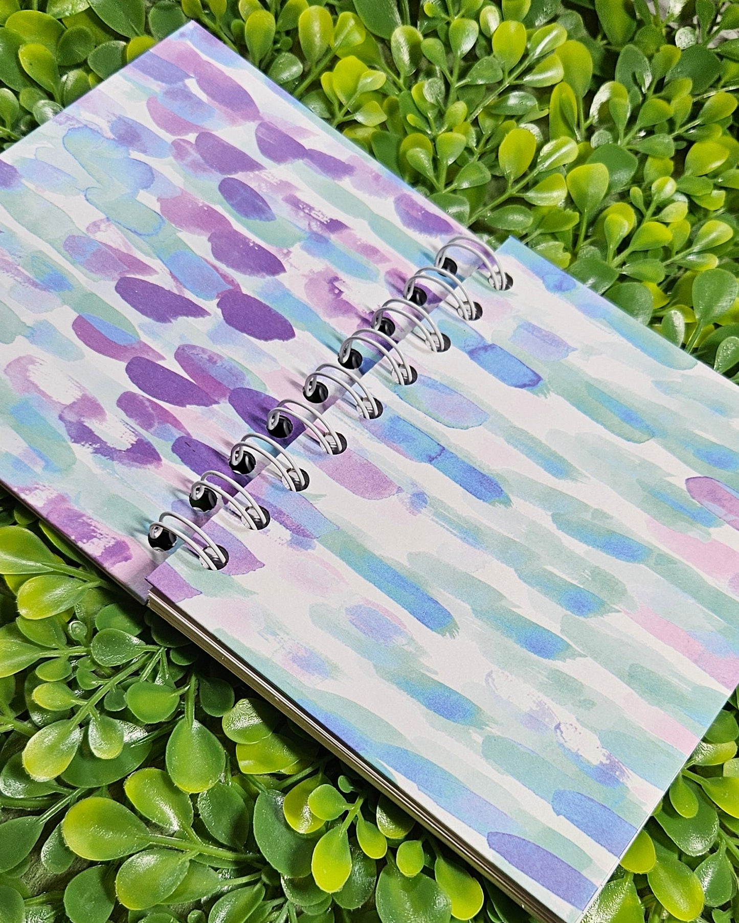 Watercolor Theme Handmade Wire-bound Notebook