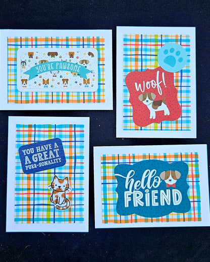 Handmade Mini Notecard Sets