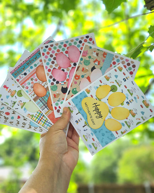 Mother’s Day Card for Dog Moms, Cat Moms, and Pet Moms – Cute Pet Themed Greeting Card