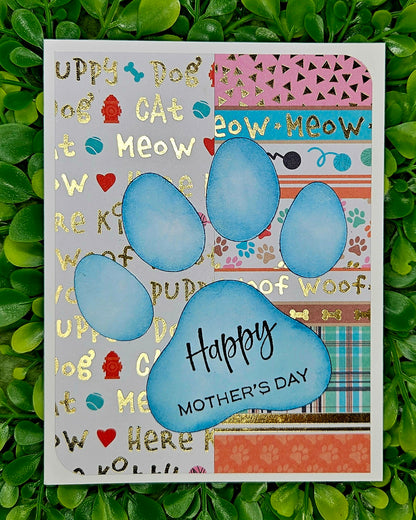 Mother’s Day Card for Dog Moms, Cat Moms, and Pet Moms – Cute Pet Themed Greeting Card