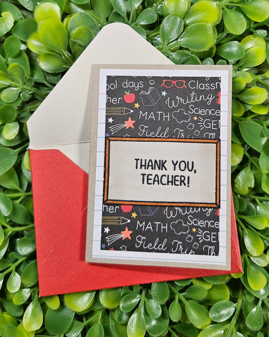Teacher Appreciation Mini Notecard Sets