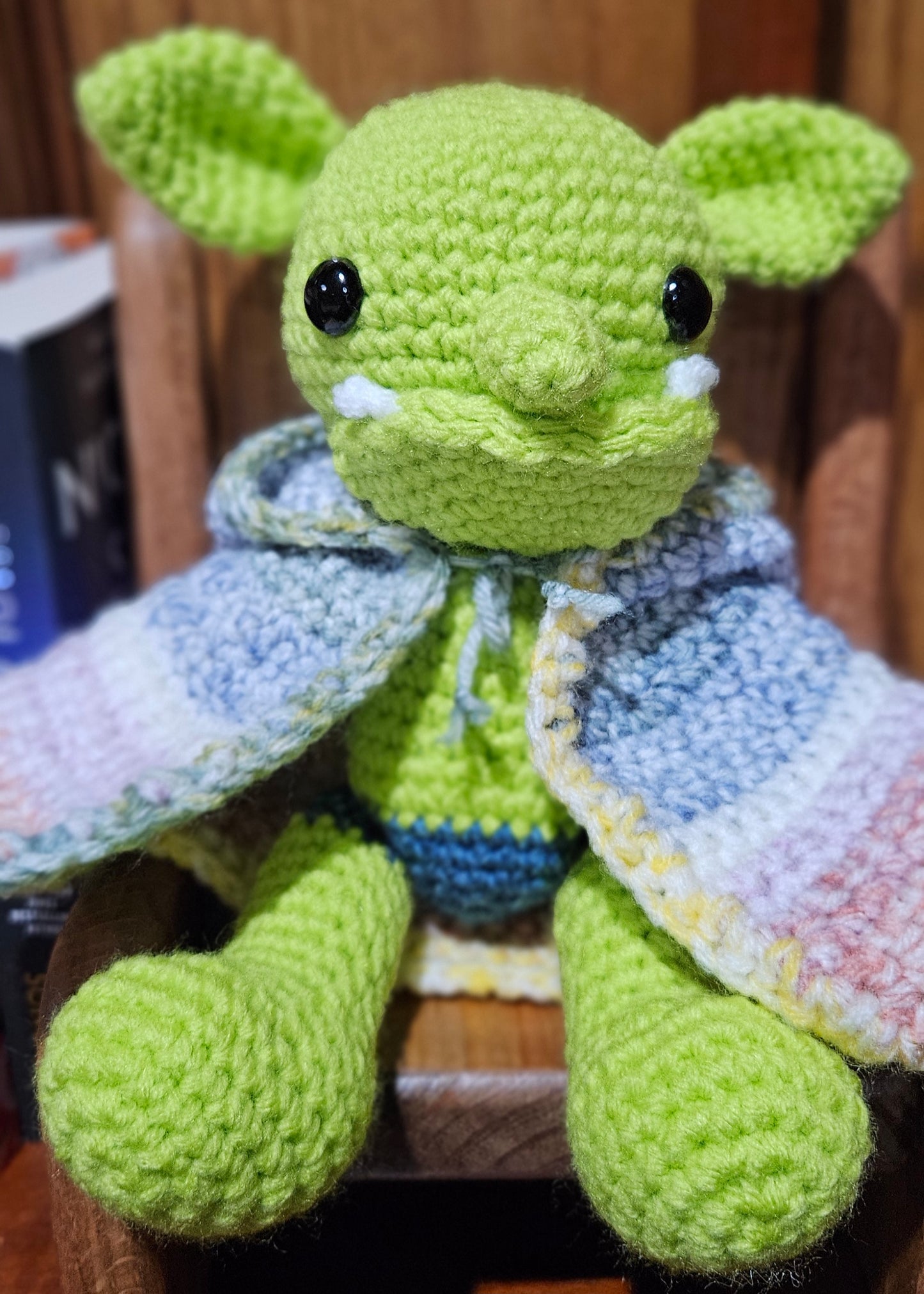 Handmade Crochet Ogre Plushie – Cute & Cuddly Fantasy Monster Toy