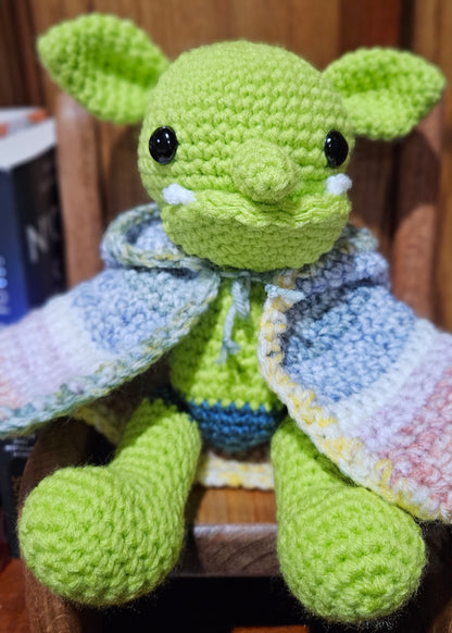 Handmade Crochet Ogre Plushie – Cute & Cuddly Fantasy Monster Toy