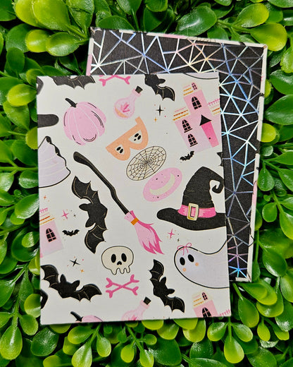 Halloween Spooky Wire-bound Mini Notebook - 31 Days of Halloween