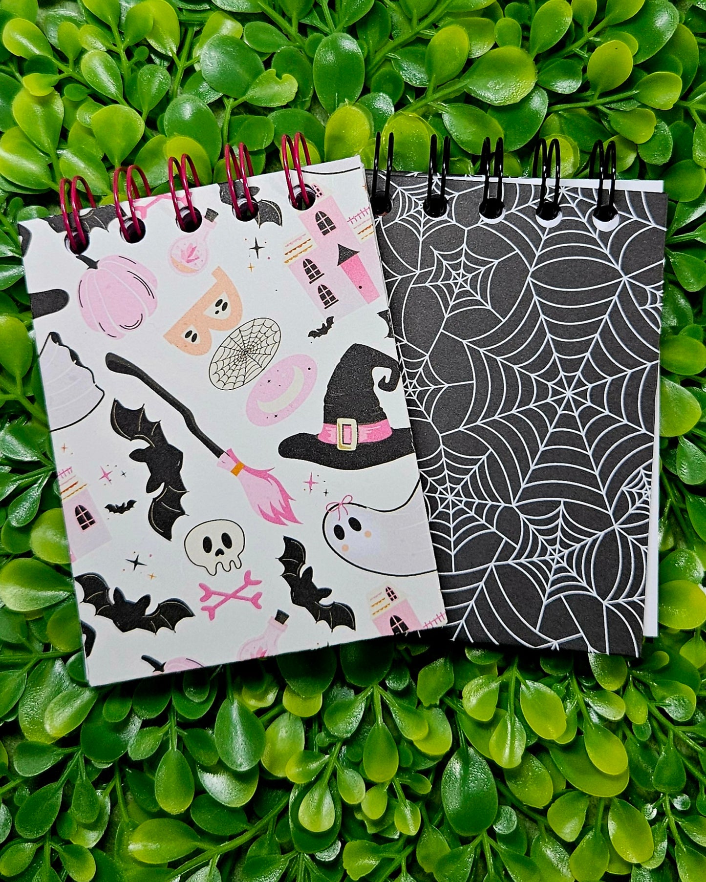 Halloween Spooky Wire-bound Mini Notebook - 31 Days of Halloween