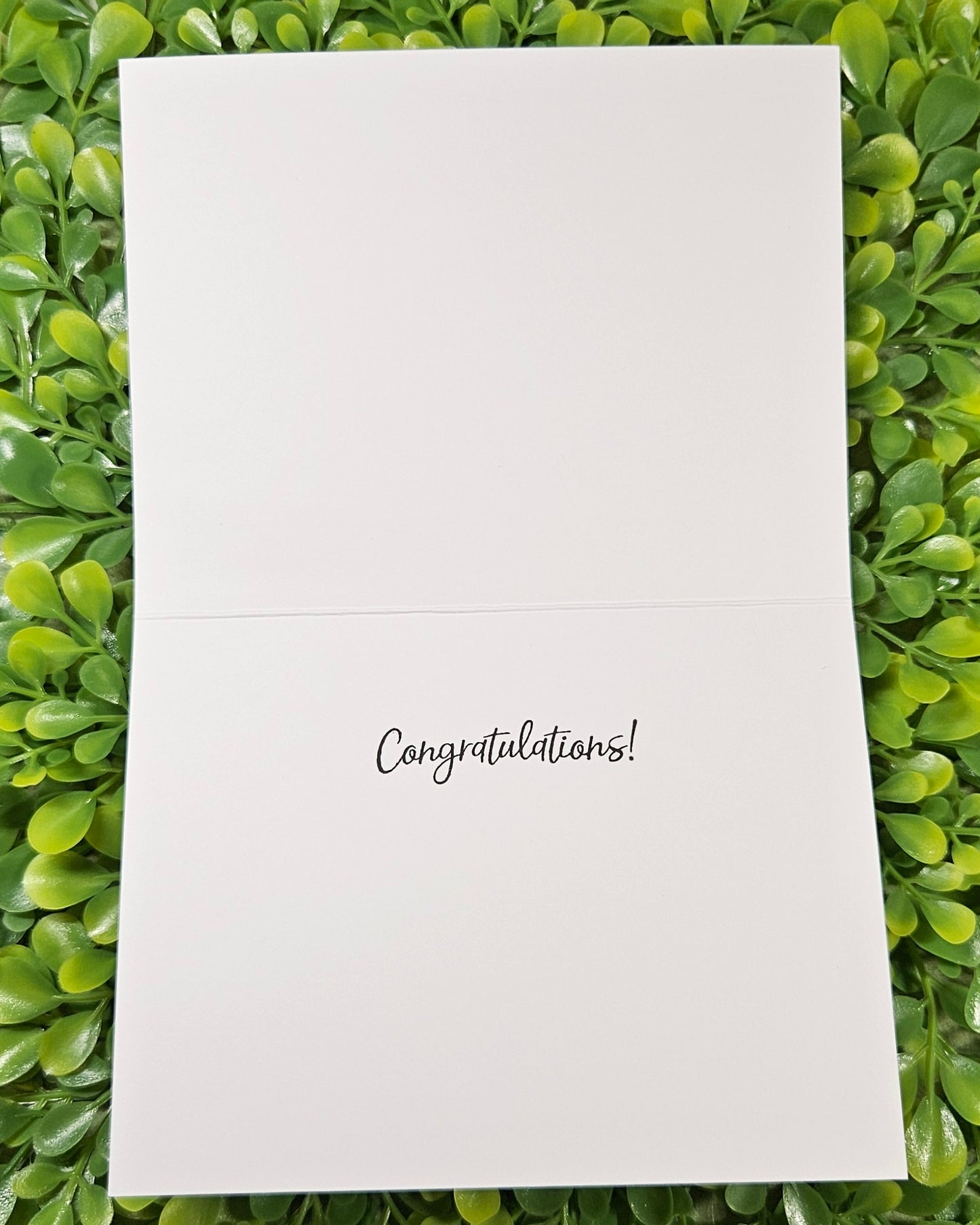 Nursery Baby-Themed Baby Shower Greeting Card
