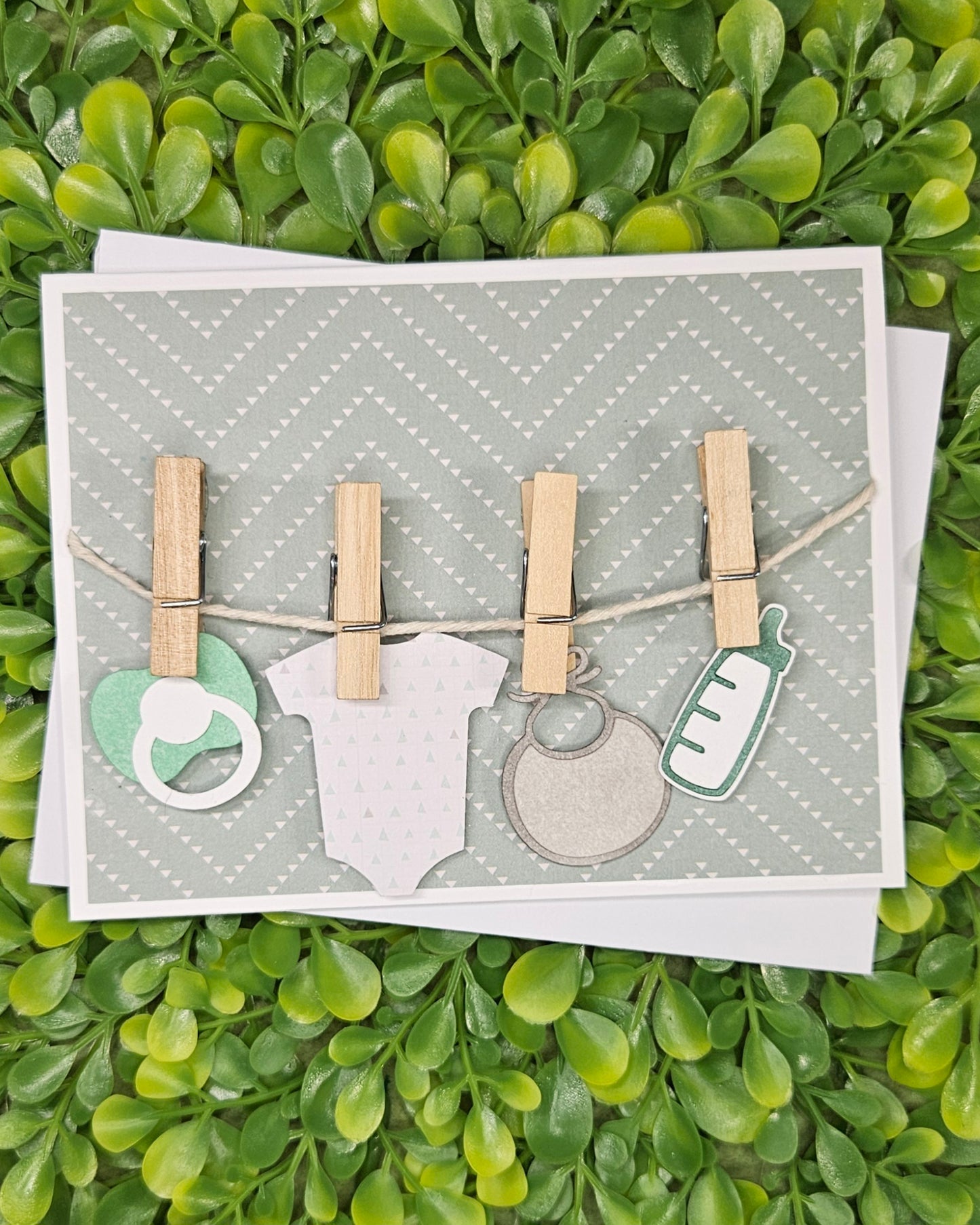 Nursery Baby-Themed Baby Shower Greeting Card