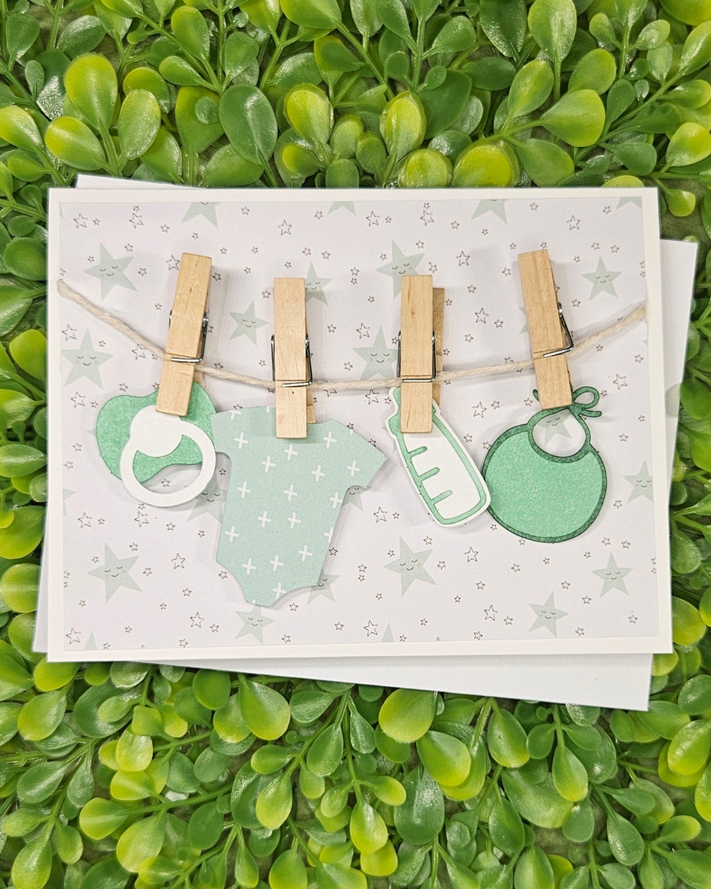 Nursery Baby-Themed Baby Shower Greeting Card