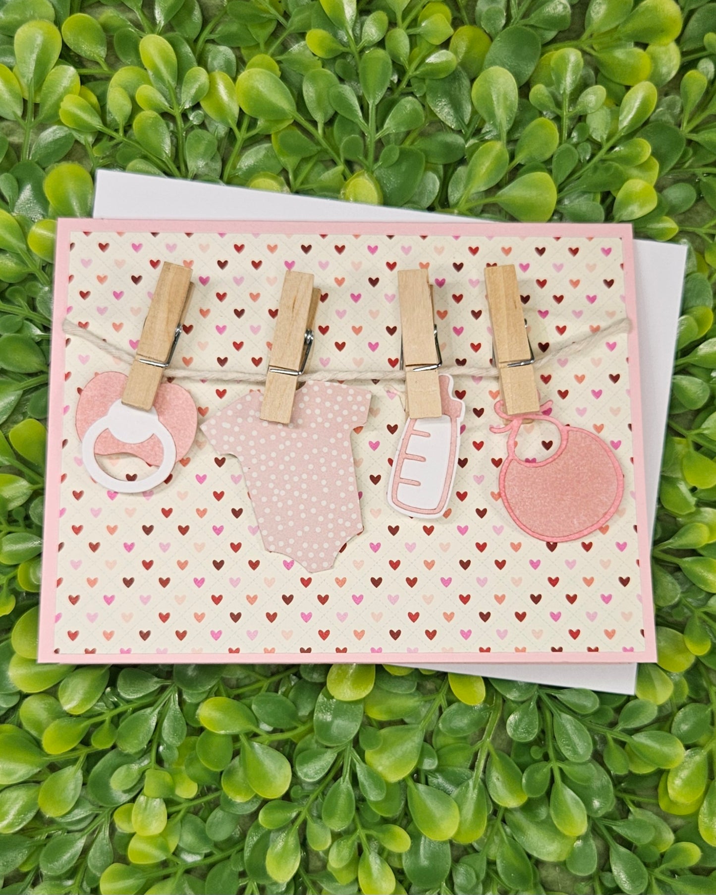Nursery Baby-Themed Baby Shower Greeting Card