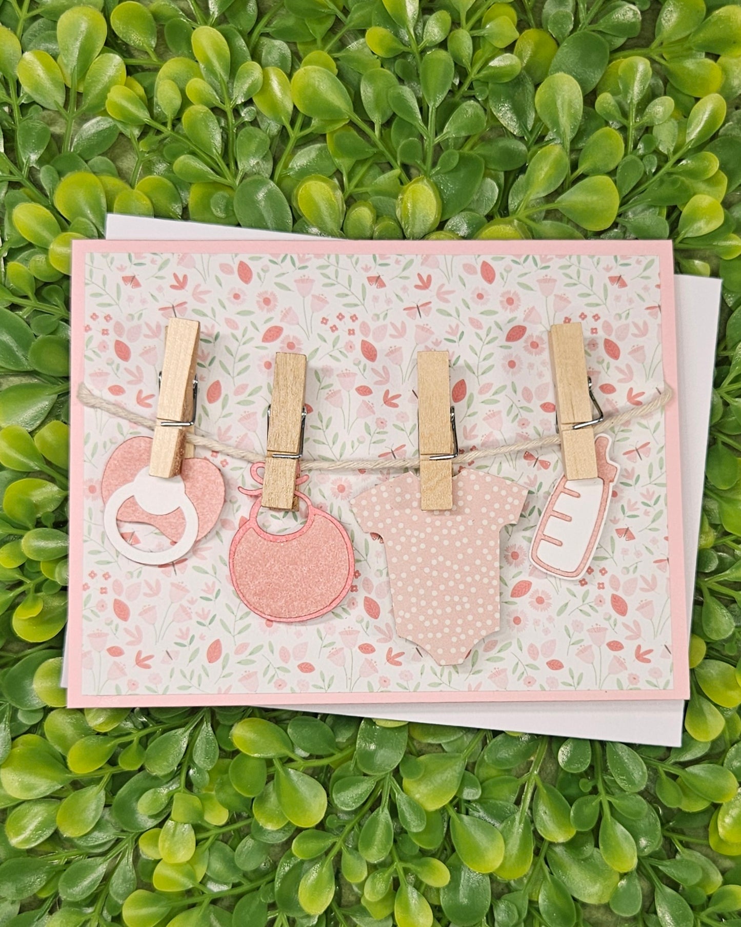 Nursery Baby-Themed Baby Shower Greeting Card