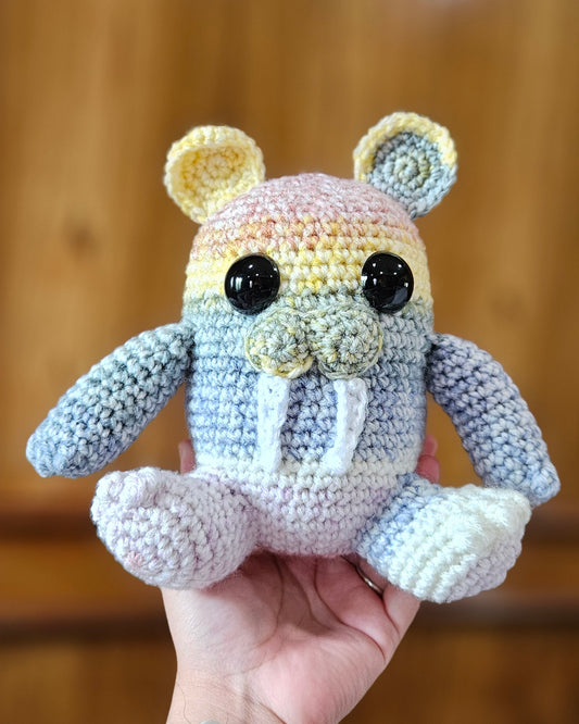 Colorful Crochet Alien Monster Plushie