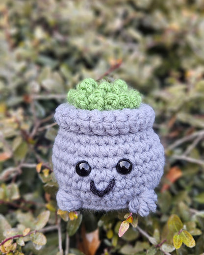 Handmade Crochet Plant - Cute Sprout, Succulent, String of Pearls Mini Plush for Plant Lovers