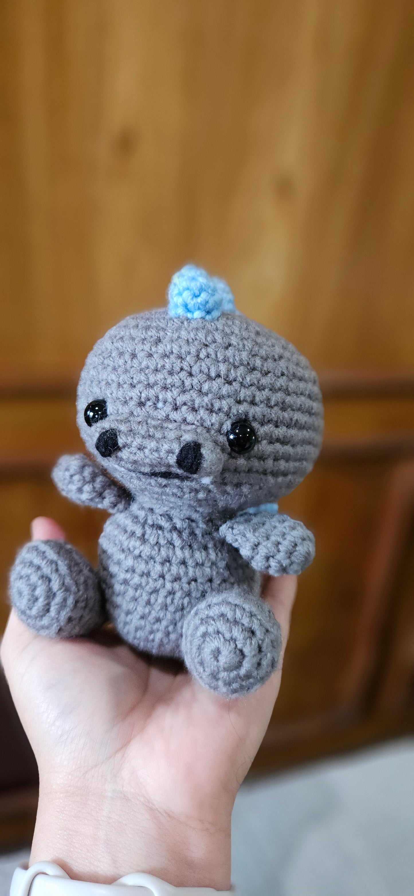 Crochet Kaiju Lizard Monster - Godzilla-inspired Mythical Creature