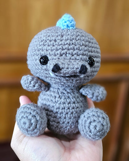 Crochet Kaiju Lizard Monster - Godzilla-inspired Mythical Creature