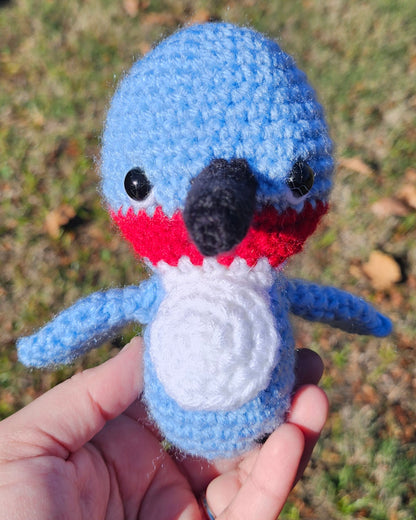 Handmade Crochet Hummingbird – Colorful Mini Plush for Nature and Bird Lovers