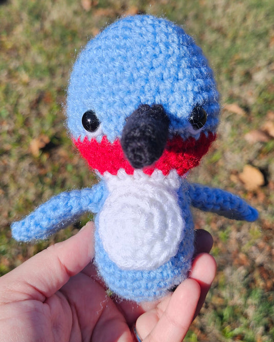 Handmade Crochet Hummingbird – Colorful Mini Plush for Nature and Bird Lovers