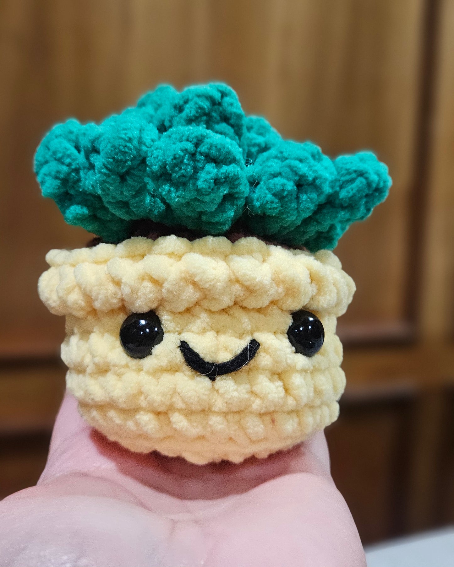 Handmade Crochet Plant - Cute Sprout, Succulent, String of Pearls Mini Plush for Plant Lovers