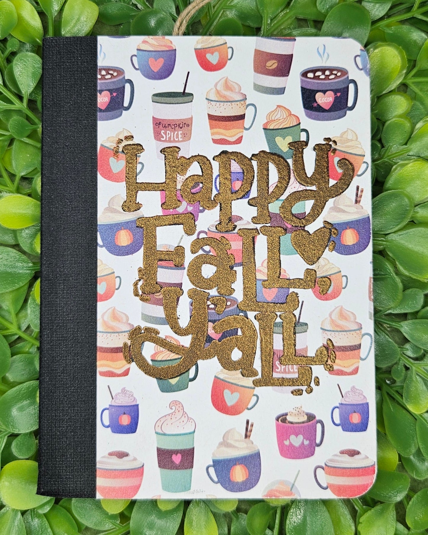 Happy Fall Mini Composition Notebook - Stationery For Cozy Bookish People