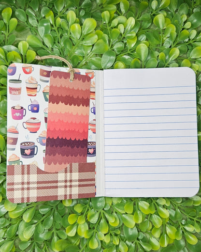 Happy Fall Mini Composition Notebook - Stationery For Cozy Bookish People