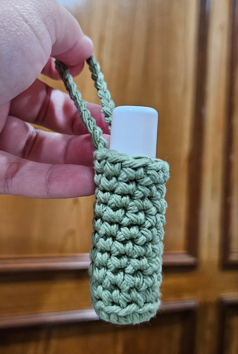 Crochet Lip Balm Holder