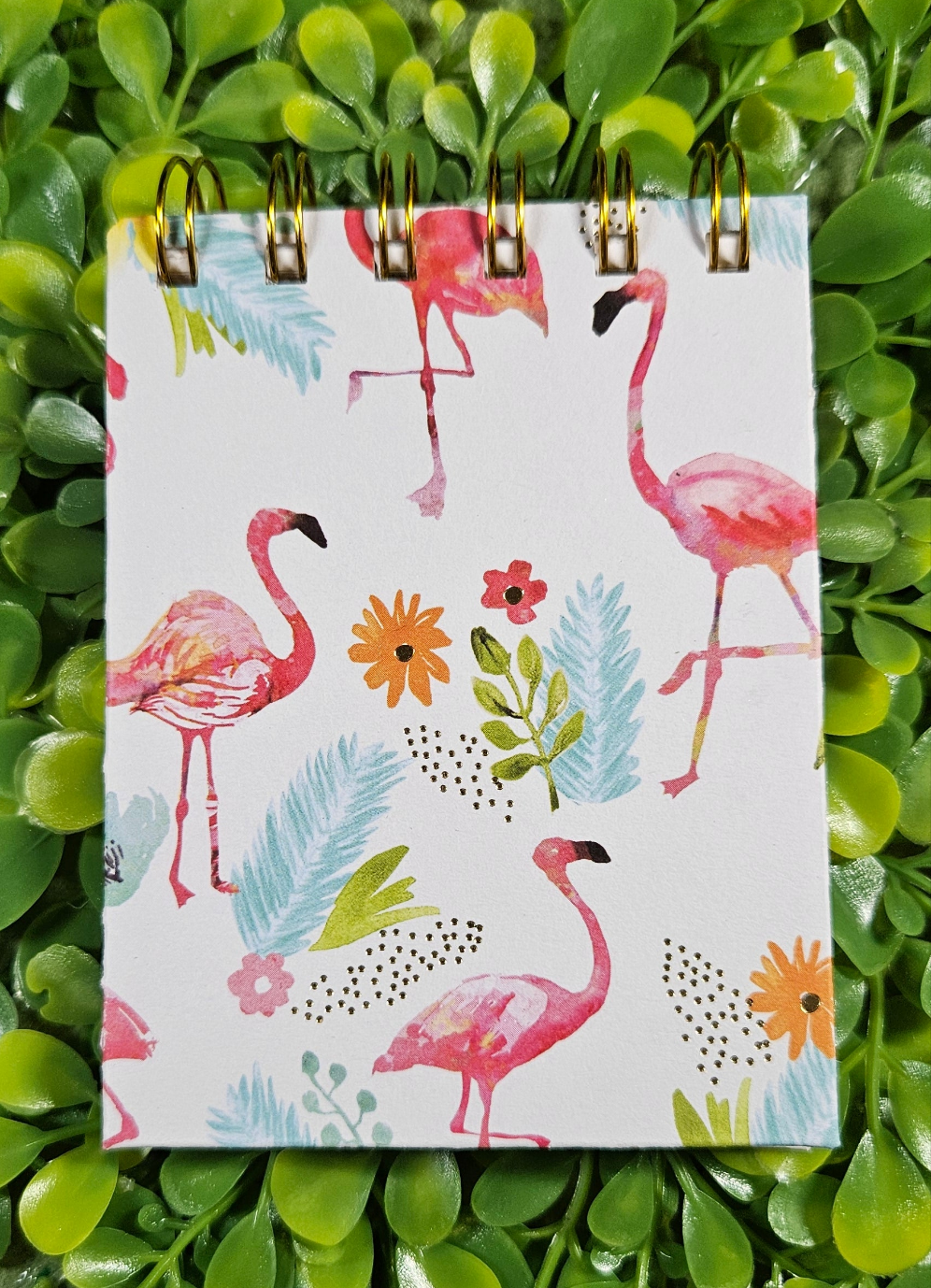Handmade Wire-bound Mini Notebook