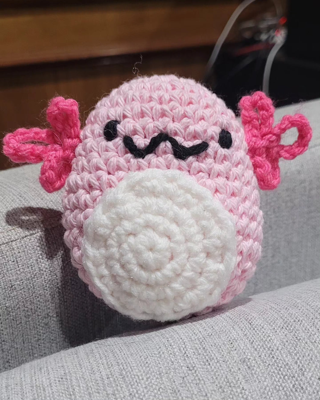 Axolotl Crochet Amigurumi Plushie