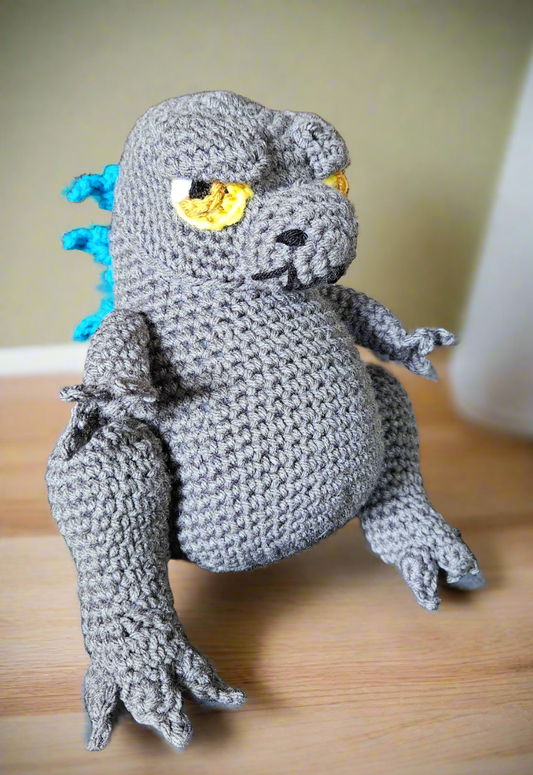 Crochet Lizard Monster