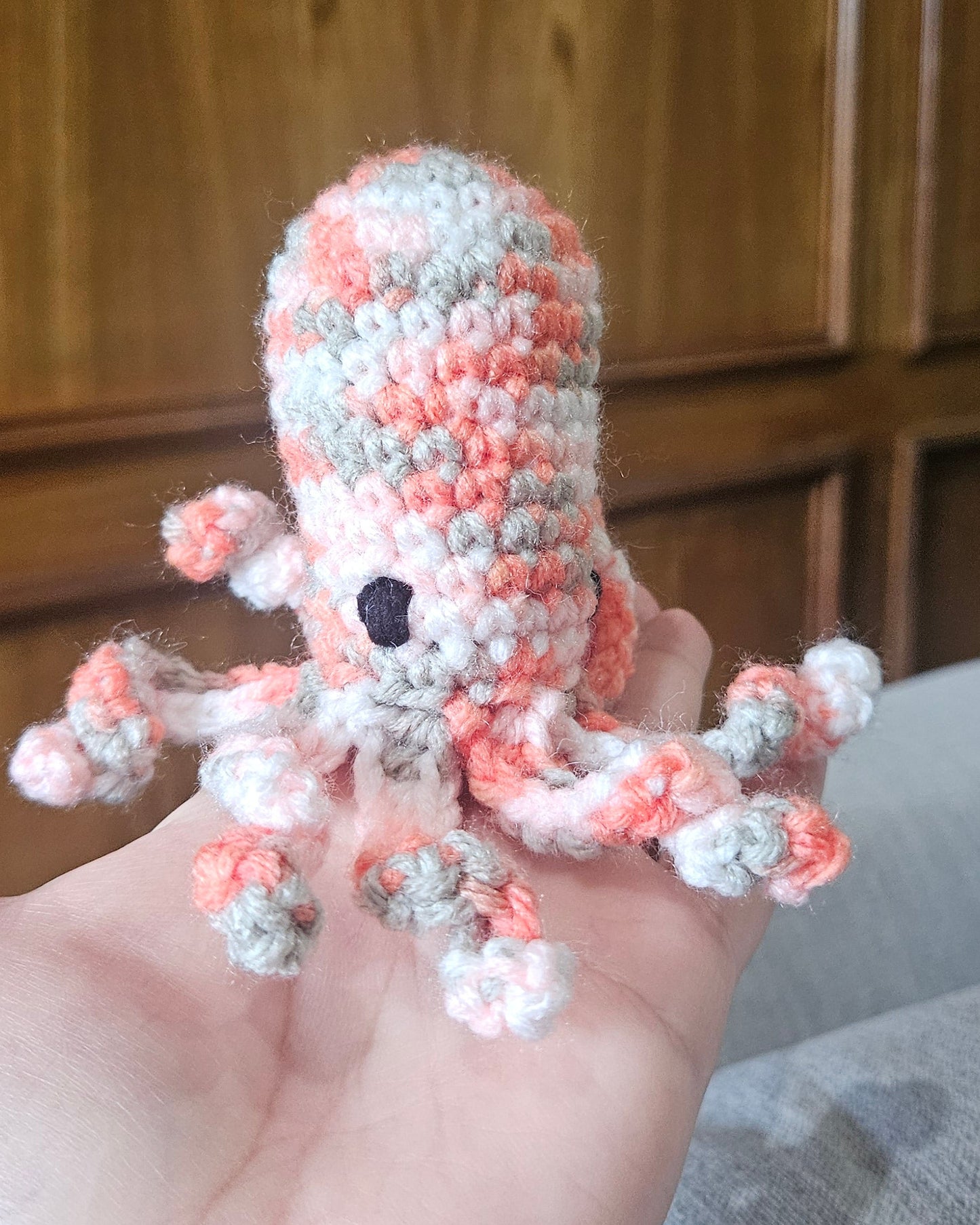 Kraken Crochet Stuffed Plushie - Mythical Fantasy Ocean Sea Creature