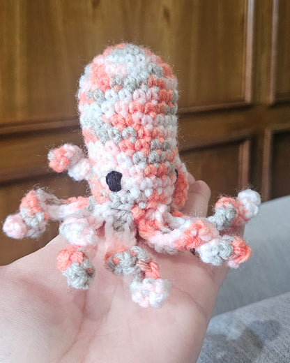 Kraken Crochet Stuffed Plushie - Mythical Fantasy Ocean Sea Creature