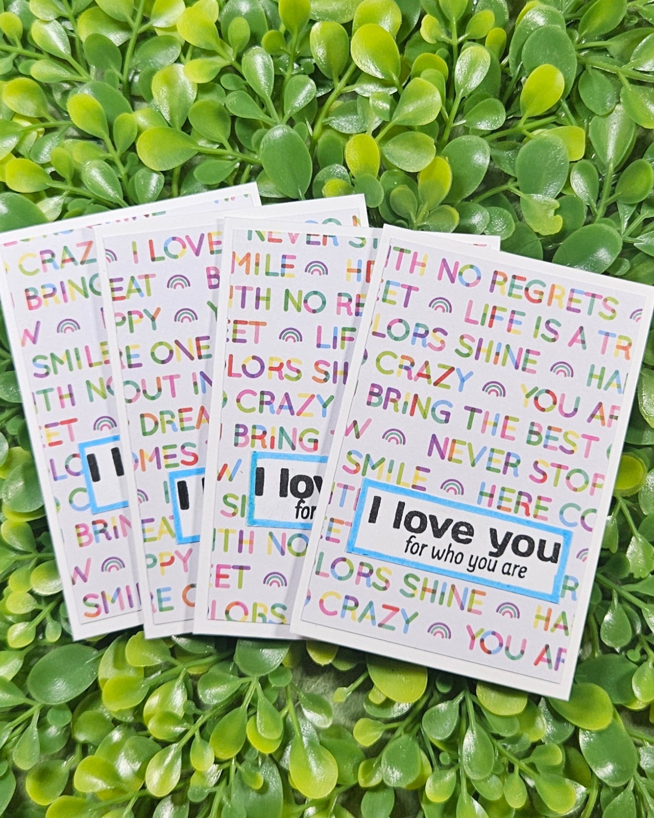 Handmade Pride Mini Notecard Set