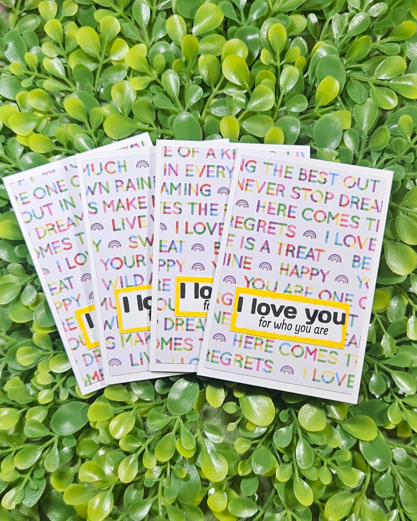 Handmade Pride Mini Notecard Set