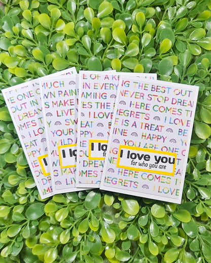 Handmade Pride Mini Notecard Set