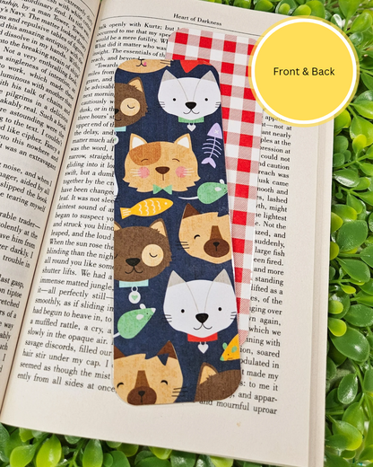 Handmade Laminated Bookmarks – Cute and Quirky Bookmarks for Readers, Gifts for Book Lovers, Unique Gifts, Literary Gifts, Bookish Things and Accessories