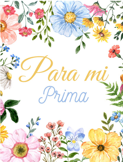Dia De Las Madres Spanish Mother's Day Card - Handmade Card for Her