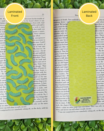 Handmade Laminated Bookmarks – Cute and Quirky Bookmarks for Readers, Gifts for Book Lovers, Unique Gifts, Literary Gifts, Bookish Things and Accessories