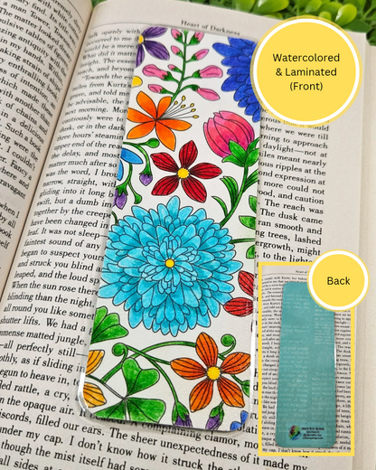 Handmade Laminated Bookmarks – Cute and Quirky Bookmarks for Readers, Gifts for Book Lovers, Unique Gifts, Literary Gifts, Bookish Things and Accessories