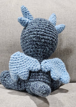 Load image into Gallery viewer, Handmade Crochet Dragon - Unique, Magical Fairytale Stuffed Animal
