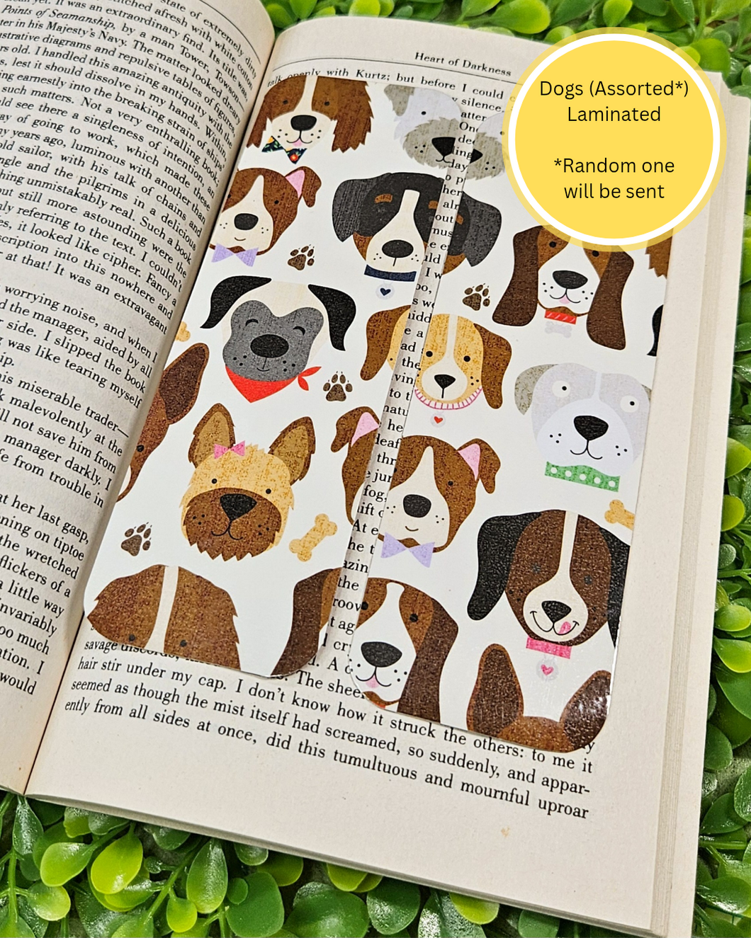 Handmade Laminated Bookmarks – Cute and Quirky Bookmarks for Readers, Gifts for Book Lovers, Unique Gifts, Literary Gifts, Bookish Things and Accessories