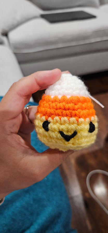 Crochet Candy Corn Amigurumi
