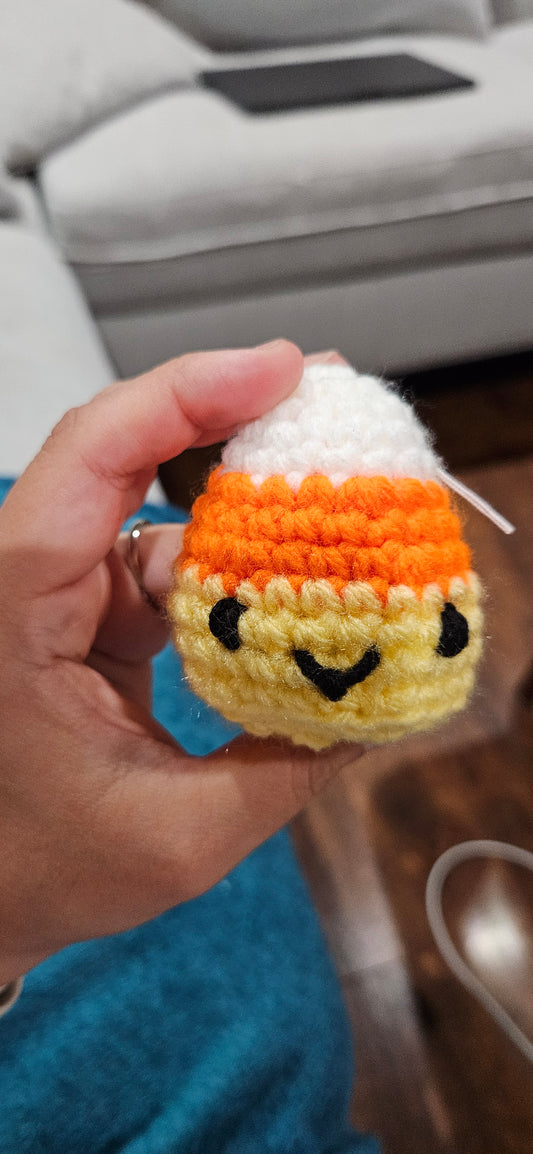 Crochet Candy Corn Amigurumi