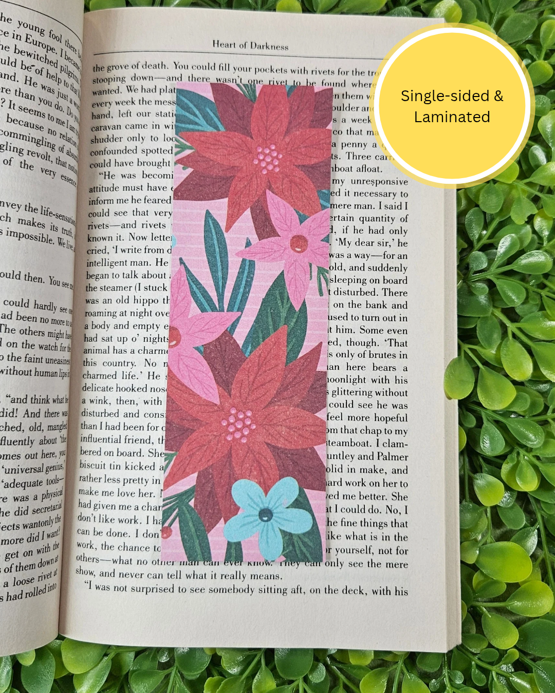 Handmade Laminated Bookmarks – Cute and Quirky Bookmarks for Readers, Gifts for Book Lovers, Unique Gifts, Literary Gifts, Bookish Things and Accessories