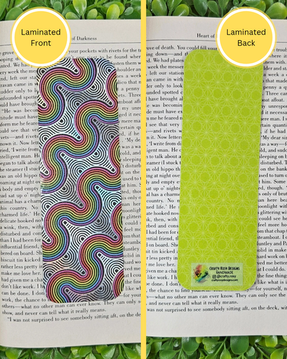 Handmade Laminated Bookmarks – Cute and Quirky Bookmarks for Readers, Gifts for Book Lovers, Unique Gifts, Literary Gifts, Bookish Things and Accessories