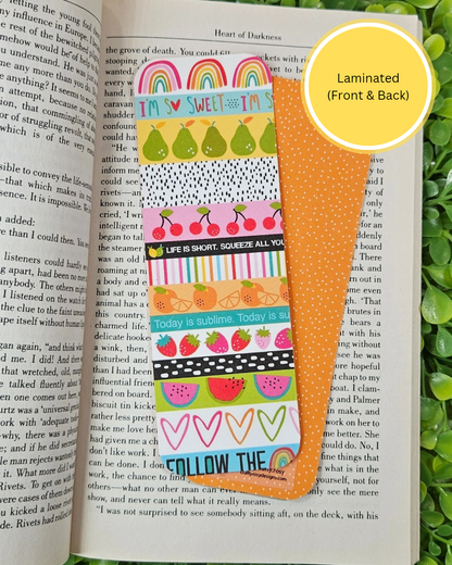 Handmade Laminated Bookmarks – Cute and Quirky Bookmarks for Readers, Gifts for Book Lovers, Unique Gifts, Literary Gifts, Bookish Things and Accessories