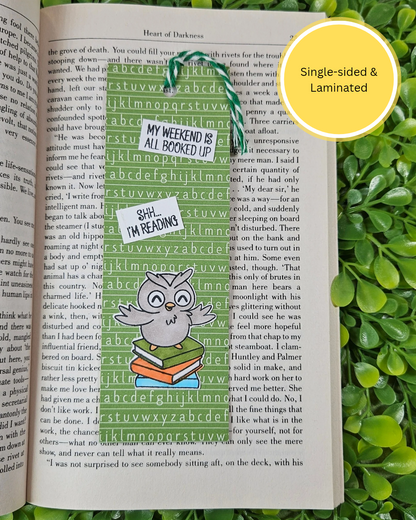 Handmade Laminated Bookmarks – Cute and Quirky Bookmarks for Readers, Gifts for Book Lovers, Unique Gifts, Literary Gifts, Bookish Things and Accessories