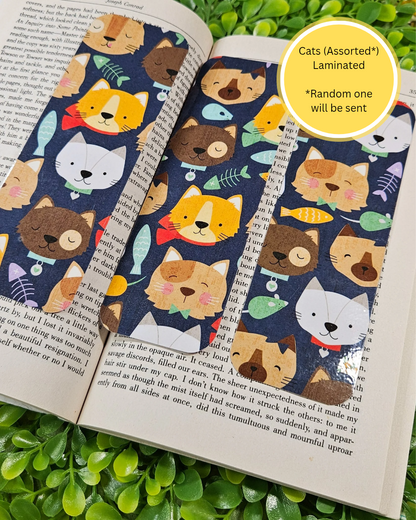 Handmade Laminated Bookmarks – Cute and Quirky Bookmarks for Readers, Gifts for Book Lovers, Unique Gifts, Literary Gifts, Bookish Things and Accessories