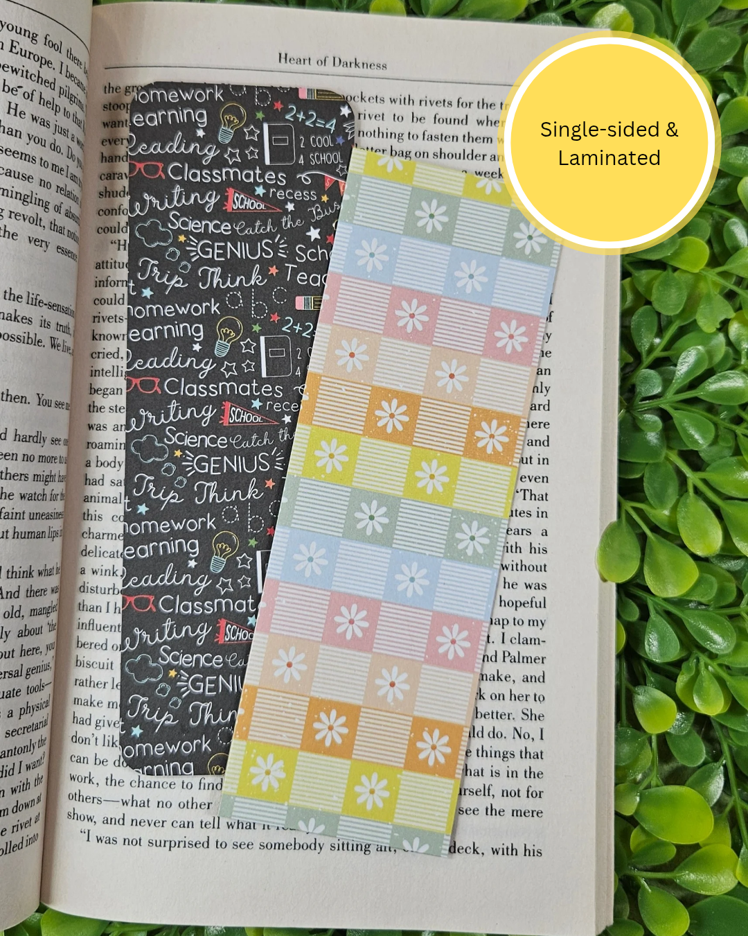 Handmade Laminated Bookmarks – Cute and Quirky Bookmarks for Readers, Gifts for Book Lovers, Unique Gifts, Literary Gifts, Bookish Things and Accessories