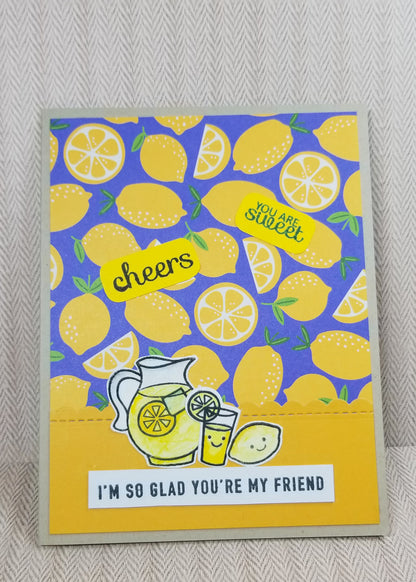 Lemonade Friendship Card