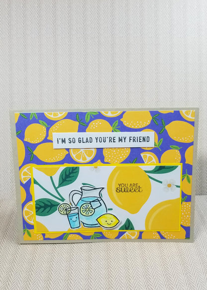 Lemonade Friendship Card