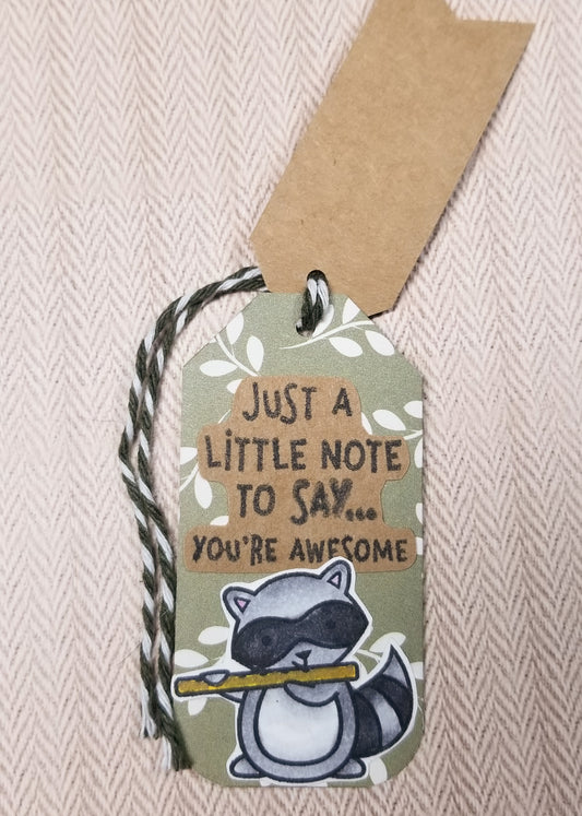 Just A Note Double Tag